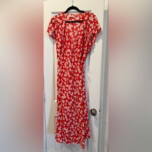 Reformation Carina Wrap Dress